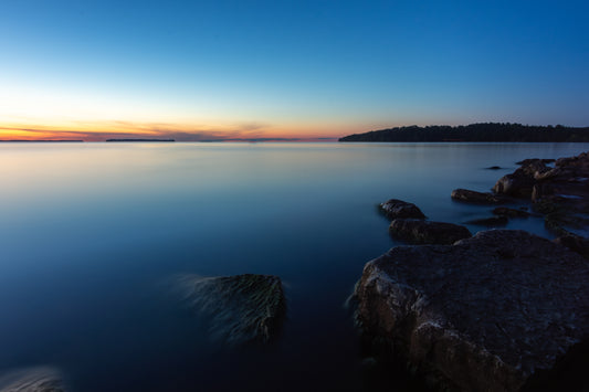 Peninsula State Park Blue Sunset