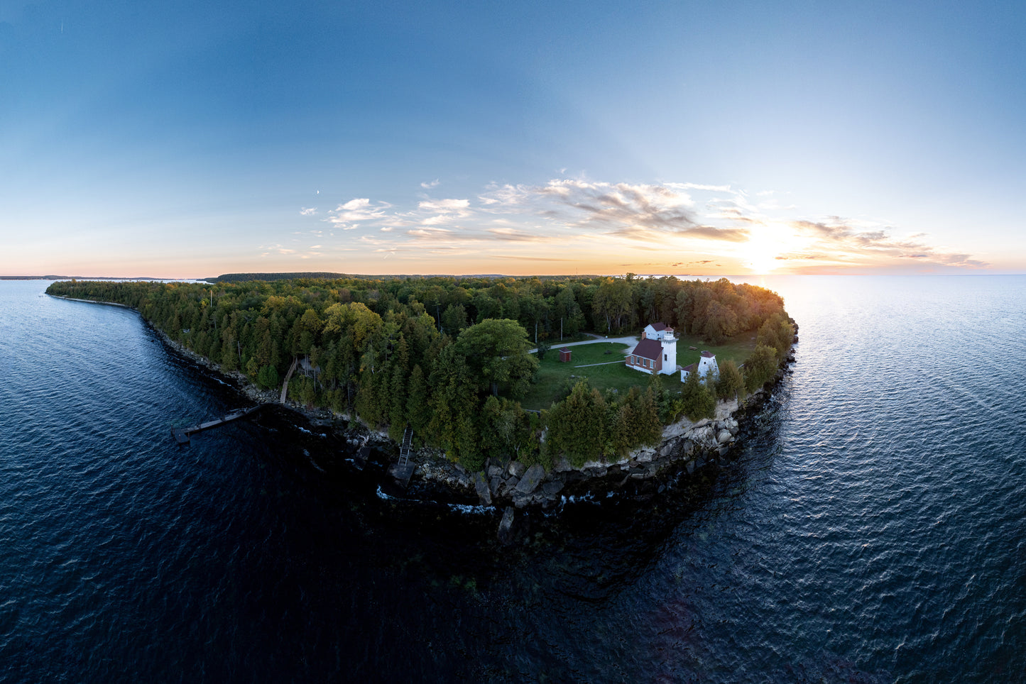 Sherwood Point Panorama Sunset