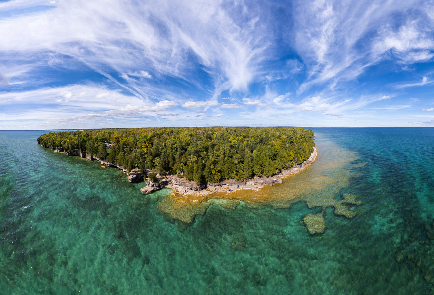 Cave Point Reef Outline