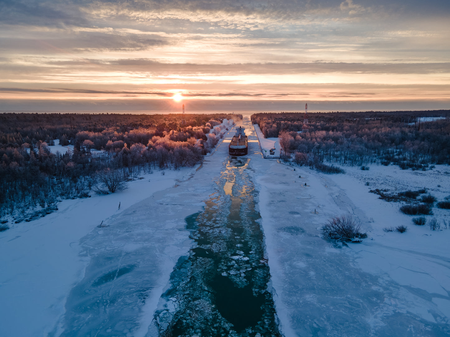 Sunrise Winter Entry