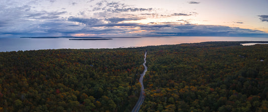 Winding Road Panorama